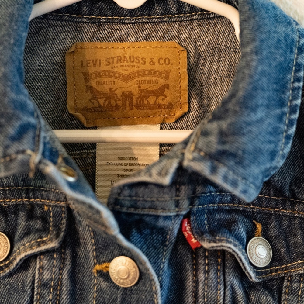 Levi Strauss & Co. Kids Blue Jean Jacket